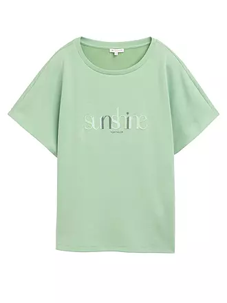 TOM TAILOR | T-Shirt | hellgrün